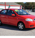 chevrolet aveo 2008 red sedan ls gasoline 4 cylinders front wheel drive automatic 77008