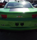 chevrolet camaro 2011 green coupe ls gasoline 6 cylinders rear wheel drive automatic 77539