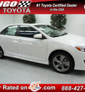 toyota camry 2012 white sedan se sport limited edition gasoline 4 cylinders front wheel drive automatic 91731