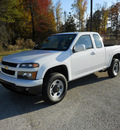 chevrolet colorado 2010 white work truck gasoline 4 cylinders 4 wheel drive automatic 75657