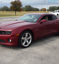 chevrolet camaro 2010 red coupe ss gasoline 8 cylinders rear wheel drive automatic 78016