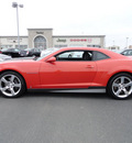 chevrolet camaro 2010 orange coupe ss gasoline 8 cylinders rear wheel drive automatic 60915