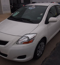 toyota yaris 2011 white sedan gasoline 4 cylinders front wheel drive automatic with overdrive 77802