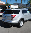 ford explorer 2012 silver suv xlt gasoline 6 cylinders 2 wheel drive automatic 91010