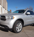 dodge durango 2013 silver suv crew gasoline 8 cylinders all whee drive automatic 80301