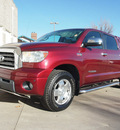 toyota tundra 2007 red limited gasoline 8 cylinders 4 wheel drive automatic 80301