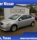 nissan sentra 2010 silver sedan 2 0 s gasoline 4 cylinders front wheel drive automatic 75901