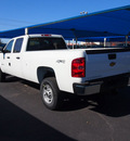 chevrolet silverado 2500 2013 white work truck gasoline 8 cylinders 4 wheel drive automatic 75234