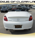 lexus sc 430 2005 white gasoline 8 cylinders rear wheel drive not specified 77546