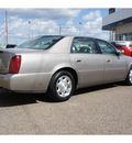 cadillac deville 2001 gray sedan gasoline 8 cylinders front wheel drive 4 speed automatic 78550