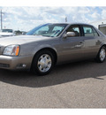 cadillac deville 2001 gray sedan gasoline 8 cylinders front wheel drive 4 speed automatic 78550