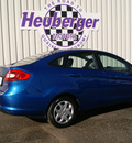 ford fiesta 2011 blue flame sedan s gasoline 4 cylinders front wheel drive automatic 80905