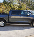 toyota tundra 2010 gray limited flex fuel 8 cylinders 4 wheel drive automatic 75062