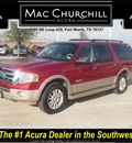 ford expedition el 2007 red suv eddie bauer gasoline 8 cylinders rear wheel drive automatic with overdrive 76137