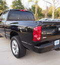 dodge ram 1500 2007 black pickup truck gasoline 8 cylinders rear wheel drive automatic 77090