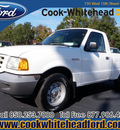ford ranger 2002 white pickup truck xl gasoline 4 cylinders rear wheel drive automatic with overdrive 32401