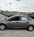 ford focus 2013 gray sedan s flex fuel 4 cylinders front wheel drive automatic with overdrive 60546