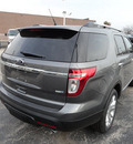 ford explorer 2013 gray suv limited 4x4 flex fuel 6 cylinders 4 wheel drive automatic with overdrive 60546