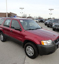 ford escape 2004 dk  red suv xls gasoline 6 cylinders front wheel drive automatic with overdrive 60546