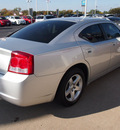 dodge charger 2009 silver sedan se gasoline 6 cylinders rear wheel drive automatic with overdrive 77802