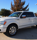 ford f 150 2010 white platinum flex fuel 8 cylinders 2 wheel drive automatic 76011