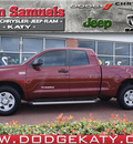 toyota tundra 2008 red grade gasoline 8 cylinders 2 wheel drive automatic 77450
