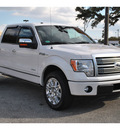 ford f 150 2011 white platinum gasoline 6 cylinders 2 wheel drive automatic 78214