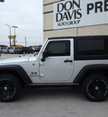 jeep wrangler 2009 silver suv x gasoline 6 cylinders 4 wheel drive automatic with overdrive 76011