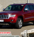 jeep grand cherokee 2013 red suv gasoline 8 cylinders 4 wheel drive automatic 62034