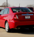 subaru impreza 2009 red sedan gasoline 4 cylinders all whee drive automatic 62034