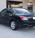 honda accord 2010 black sedan ex l v6 gasoline 6 cylinders front wheel drive automatic with overdrive 77099
