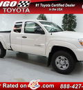 toyota tacoma 2013 super white gasoline 4 cylinders 4 wheel drive not specified 91731
