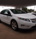 chevrolet volt 2013 white hatchback i 4 cylinders front wheel drive automatic 75075