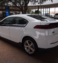 chevrolet volt 2013 white hatchback i 4 cylinders front wheel drive automatic 75075