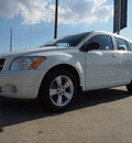 dodge caliber 2011 white wagon mainstreet gasoline 4 cylinders front wheel drive cont  variable trans  77521