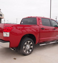 toyota tundra 2013 red gasoline 8 cylinders 2 wheel drive automatic 76011