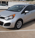 kia rio5 2012 silver hatchback lx gasoline 4 cylinders front wheel drive automatic 77375