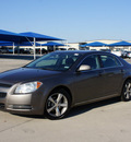 chevrolet malibu 2011 dk  gray sedan lt 4 cylinders automatic 76234