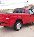 ford f 150 2005 red pickup truck xl gasoline 6 cylinders rear wheel drive automatic with overdrive 77340
