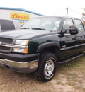 chevrolet silverado 3500 2004 dk  green gasoline 8 cylinders 4 wheel drive automatic with overdrive 77340