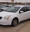 nissan sentra 2008 white sedan 2 0 gasoline 4 cylinders front wheel drive automatic with overdrive 77340