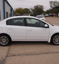 nissan sentra 2008 white sedan 2 0 gasoline 4 cylinders front wheel drive automatic with overdrive 77340