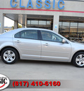ford fusion 2007 silver sedan i 4 se gasoline 4 cylinders front wheel drive automatic 76051