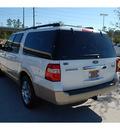 ford expedition el 2009 white suv flex fuel 8 cylinders 2 wheel drive 6 speed automatic 77338