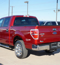ford f 150 2013 red 2wd supercrew 145 xlt gasoline 6 cylinders 2 wheel drive automatic 75070