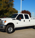 ford f 350 super duty 2013 white xl biodiesel 8 cylinders 4 wheel drive automatic 76011