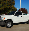 ford f 150 2013 white xl flex fuel 6 cylinders 2 wheel drive automatic 76011