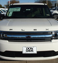 ford flex 2013 white se gasoline 6 cylinders front wheel drive automatic 76011