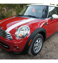 mini cooper 2013 red hatchback gasoline 4 cylinders front wheel drive automatic 78729