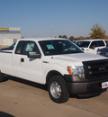 ford f 150 2013 white xl flex fuel 8 cylinders 2 wheel drive automatic 76108